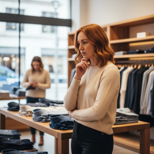 Business professionals reviewing mystery shopping costs